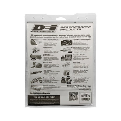 DEI Cool-Cover GOLD 3in to 4in OD Air Tube x 28in L - Air Tube Cover Kit-Thermal Sleeves-DEI