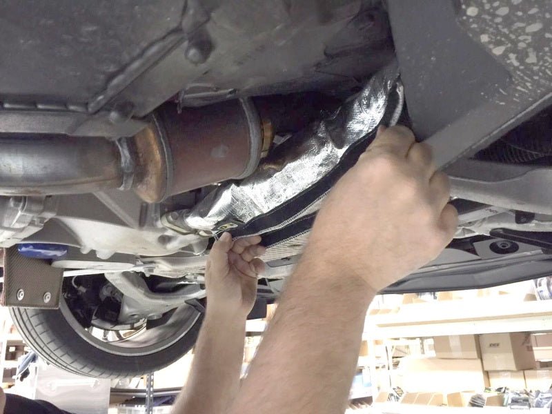 DEI Corvette C7 Oil Cooler Line Sleeves 2in - 2-1/2in x 18in Heat Shroud-Thermal Wrap-DEI