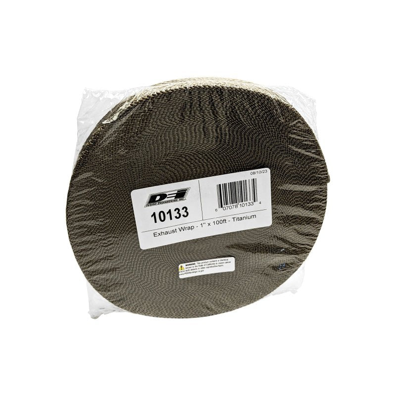 DEI Exhaust Wrap 1in x 100ft - Titanium-Exhaust Wrap-DEI