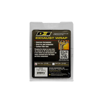 DEI Exhaust Wrap 1in x 15ft - Titanium-Exhaust Wrap-DEI