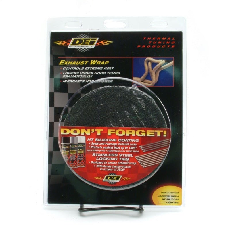 DEI Exhaust Wrap 1in x 50ft - Black-Exhaust Wrap-DEI