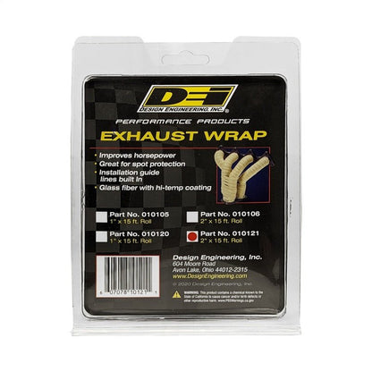 DEI Exhaust Wrap 2in x 15ft - Black-Exhaust Wrap-DEI