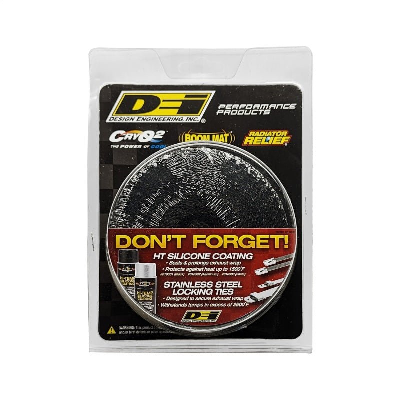 DEI Exhaust Wrap 2in x 25ft - Black-Exhaust Wrap-DEI