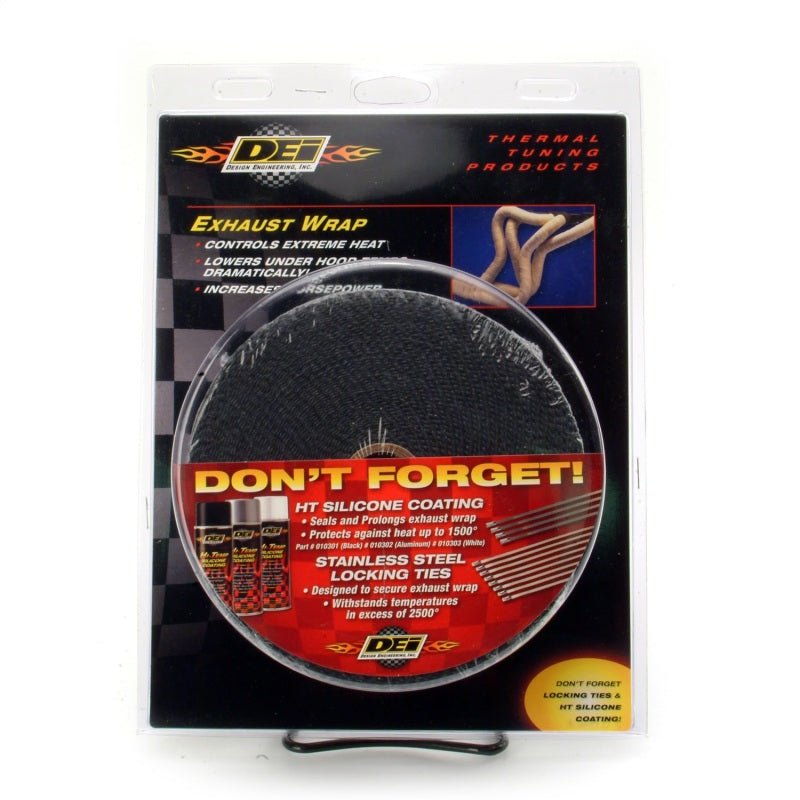 DEI Exhaust Wrap 2in x 50ft - Black-Exhaust Wrap-DEI