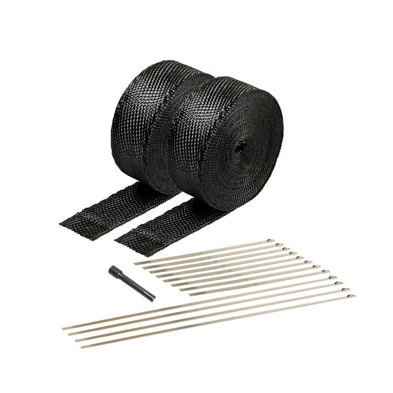 DEI Exhaust Wrap Kit - Black Titanium Wrap Locking Ties & Locking Tie Tool-Exhaust Wrap-DEI