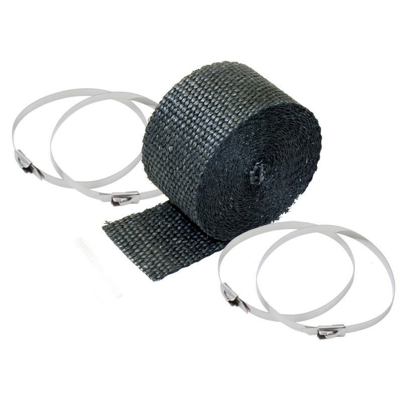 DEI Exhaust Wrap Kit - Pipe Wrap and Locking Tie - Black-Exhaust Wrap-DEI