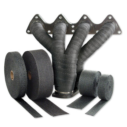 DEI Exhaust Wrap Kit - Pipe Wrap and Locking Tie - Black-Exhaust Wrap-DEI