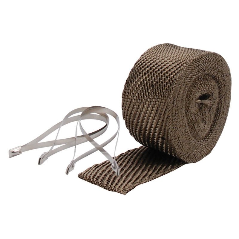 DEI Exhaust Wrap Kit - Pipe Wrap and Locking Tie - Titanium-Exhaust Wrap-DEI