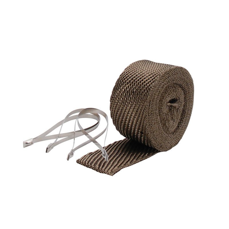 DEI Exhaust Wrap Kit - Pipe Wrap and Locking Tie - Titanium-Exhaust Wrap-DEI