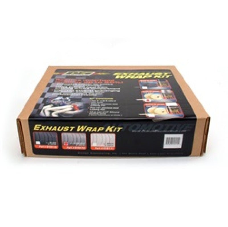 DEI Exhaust Wrap Kit - Tan Wrap & Aluminum HT Silicone Coating (Aerosol)-Exhaust Wrap-DEI