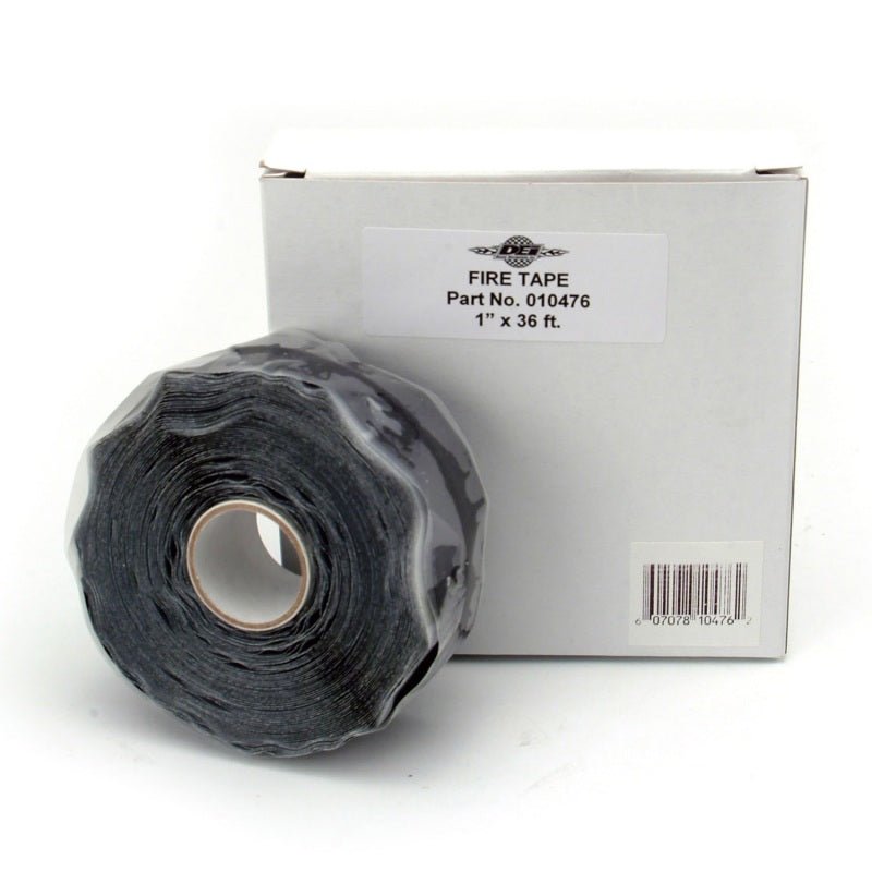 DEI Fire Tape 1in x 36ft Roll - Self Vulcanizing Tape - Black-Thermal Tape-DEI