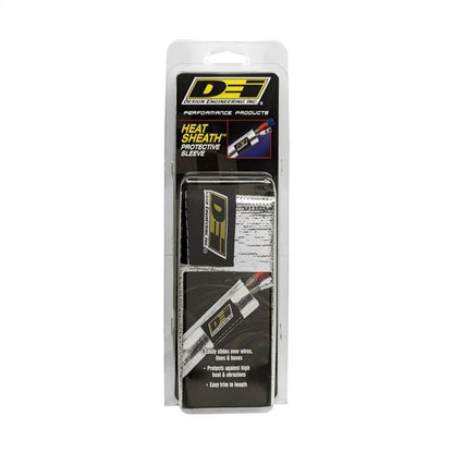 DEI Heat Sheath 1-1/4in I.D. x 3ft - Aluminized Sleeving - Sewn Edge-Thermal Sleeves-DEI