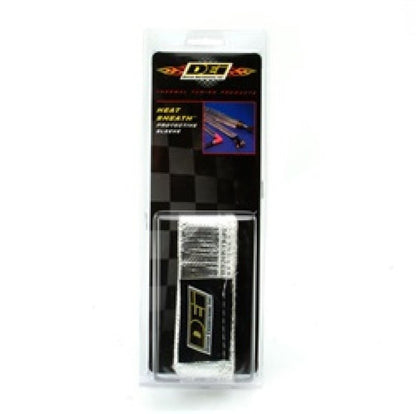 DEI Heat Sheath 3/4in x 3ft - Aluminized Sleeving - Sewn Edge-Thermal Sleeves-DEI