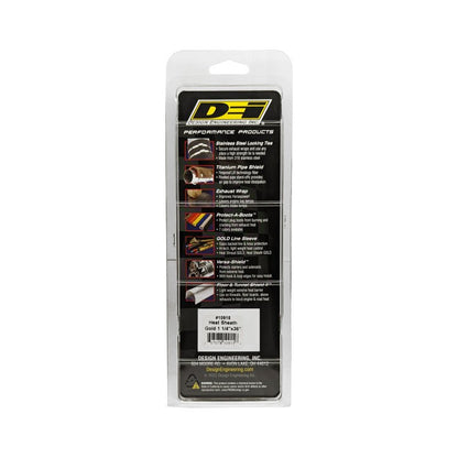 DEI Heat Sheath GOLD 1-1/4in x 36in-Thermal Sleeves-DEI