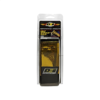DEI Heat Shroud 1/2in to 1-1/4in I.D. x 3ft - Gold-Thermal Wrap-DEI