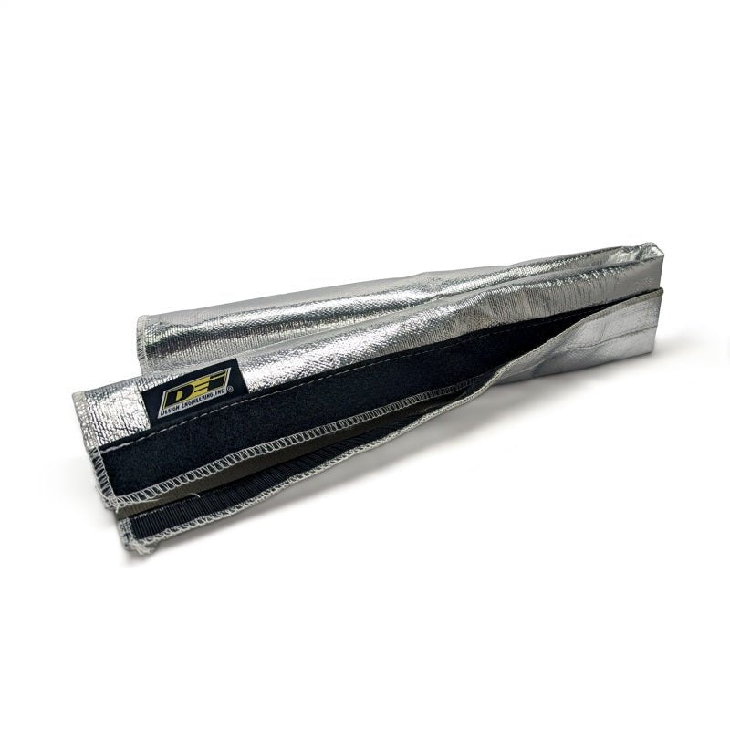 DEI Heat Shroud 2-1/2in x 3ft - Aluminized Sleeving-Hook and Loop Edge-Thermal Wrap-DEI