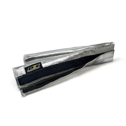 DEI Heat Shroud 2-1/2in x 3ft - Aluminized Sleeving-Hook and Loop Edge-Thermal Wrap-DEI