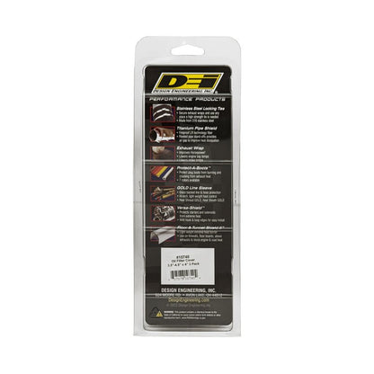 DEI Oil Filter Heat Shield 3.5in x 4.5in x 4in - 3 Pack-Turbo Blankets-DEI