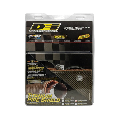 DEI Pipe Shield w/Stainless Steel Clamps - 4in x 8in - Titanium-Thermal Sleeves-DEI