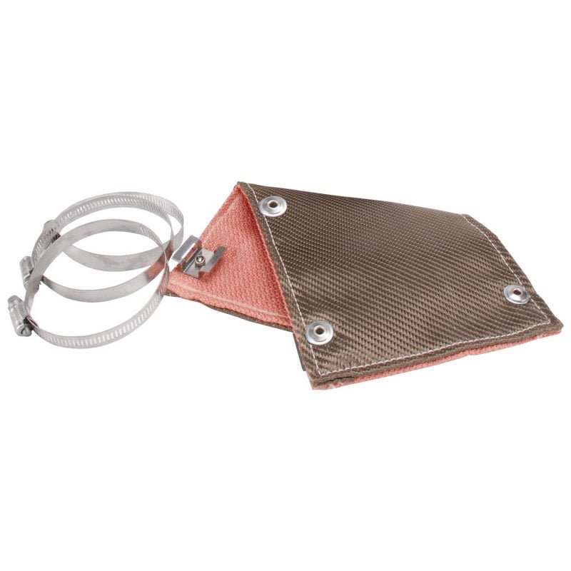 DEI Pipe Shield w/Stainless Steel Clamps - 6in x 12in - Titanium-Thermal Sleeves-DEI