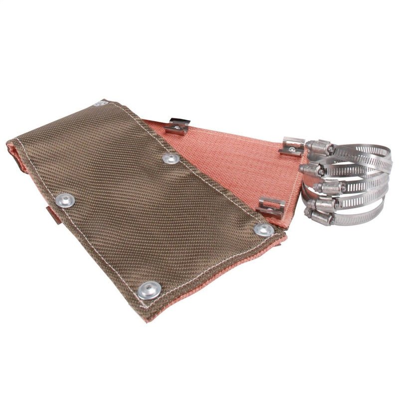 DEI Pipe Shield w/Stainless Steel Clamps - 6in x 24in - Titanium-Thermal Sleeves-DEI