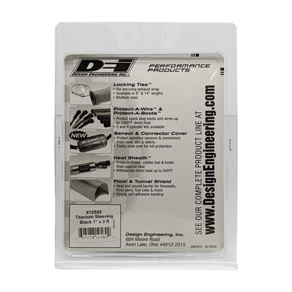 DEI Protect-A-Sleeve 1in I.D. x 36in - Black Titanium-Thermal Sleeves-DEI