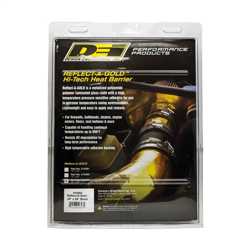 DEI Reflect-A-GOLD 24in x 24in Sheet-Thermal Tape-DEI
