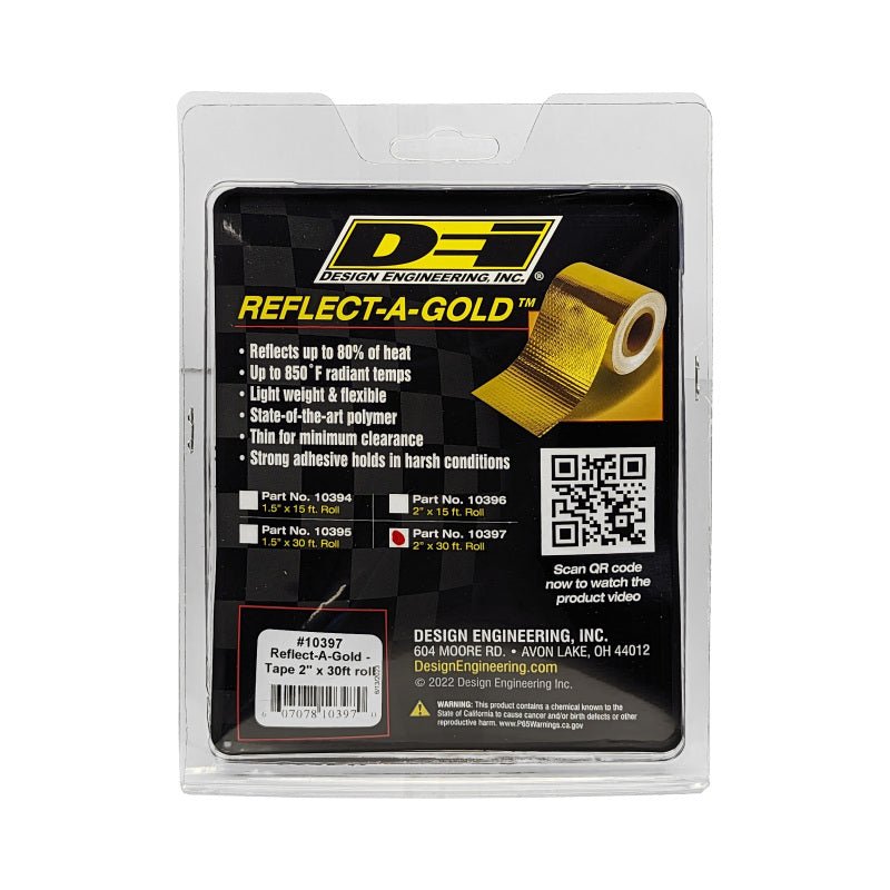 DEI Reflect-A-GOLD 2in x 30ft Tape Roll-Thermal Tape-DEI