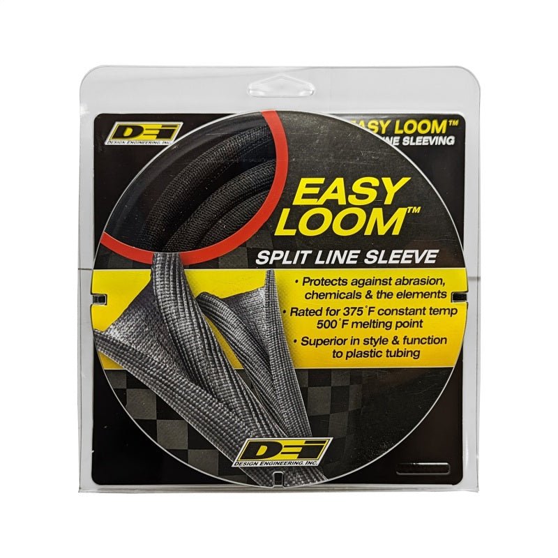 DEI Split Wire Sleeve Easy Loom 10mm-3/8in x 20 Black-Thermal Sleeves-DEI