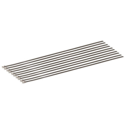 DEI Stainless Steel Locking Tie 20in - 10 per pack-Clamps-DEI