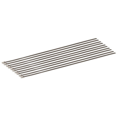 DEI Stainless Steel Locking Tie 20in - 10 per pack-Clamps-DEI