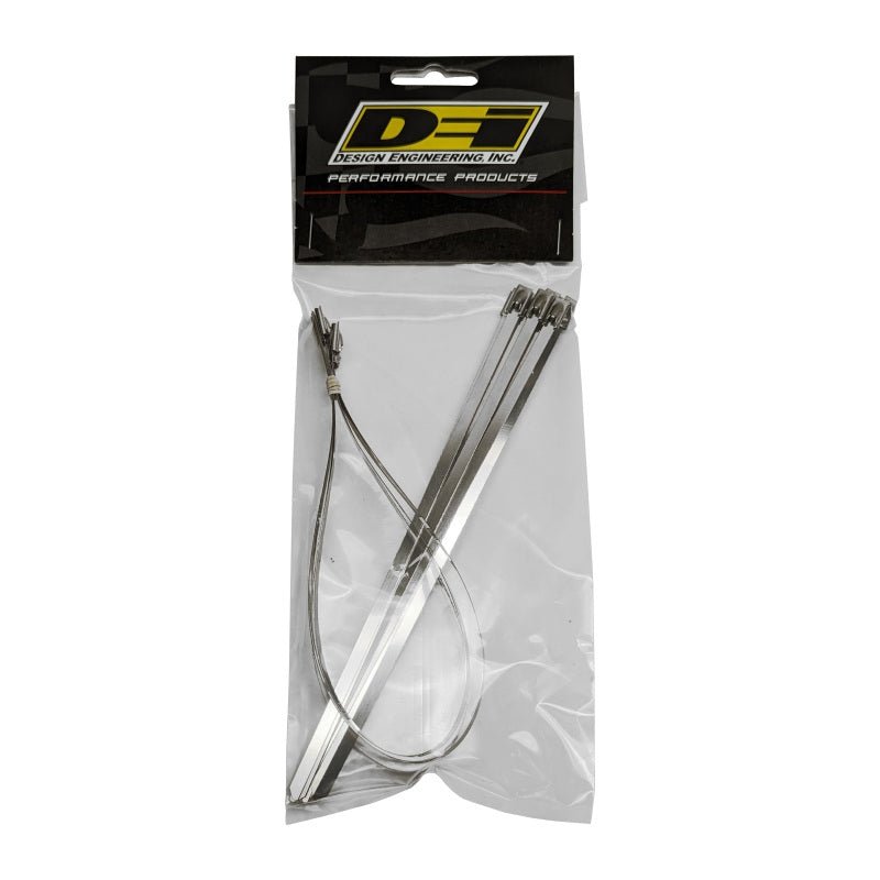 DEI Stainless Steel Locking Tie Eight 8in and Four 14in per pack-Clamps-DEI