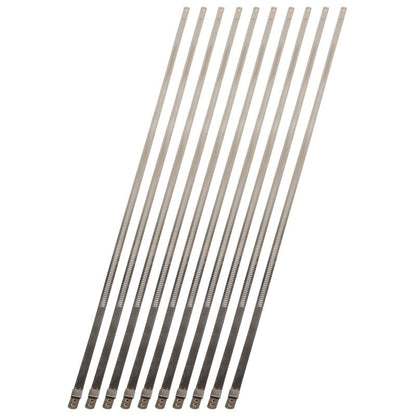 DEI Stainless Steel Positive Locking Tie 1/4in (7mm) x 20in - 10 per pack-Clamps-DEI