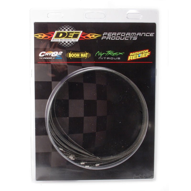 DEI Stainless Steel Positive Locking Tie 1/4in (7mm) x 20in - 10 per pack-Clamps-DEI