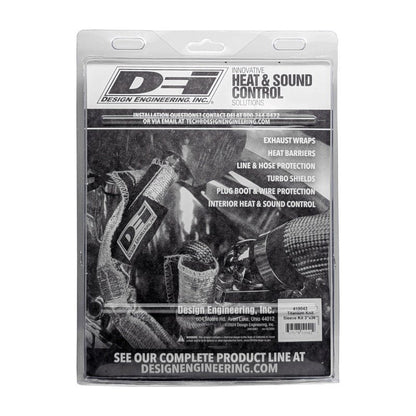 DEI Titanium 3in Knit Exhaust Sleeve - 36in-Exhaust Wrap-DEI