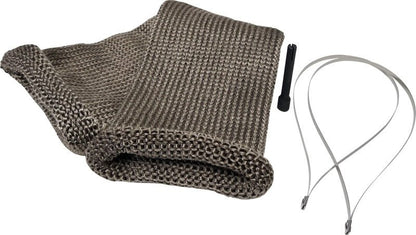 DEI Titanium 4in Knit Exhaust Sleeve - 12in-Exhaust Wrap-DEI