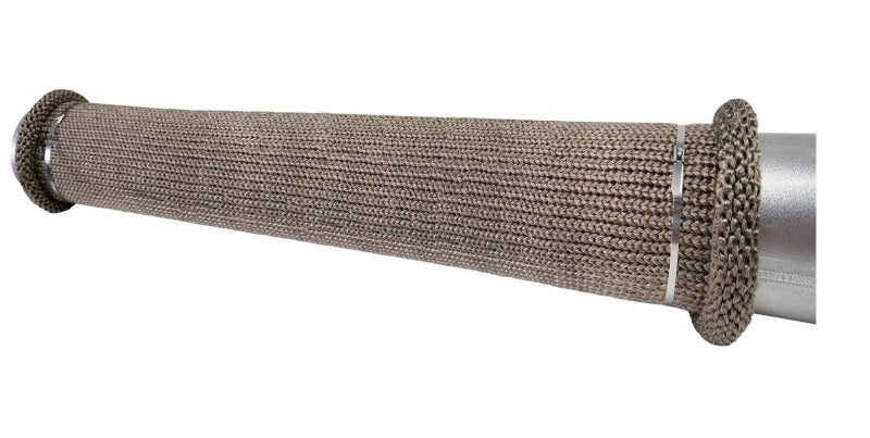 DEI Titanium 4in Knit Exhaust Sleeve - 24in-Exhaust Wrap-DEI