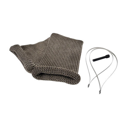 DEI Titanium 4in Knit Exhaust Sleeve - 24in-Exhaust Wrap-DEI