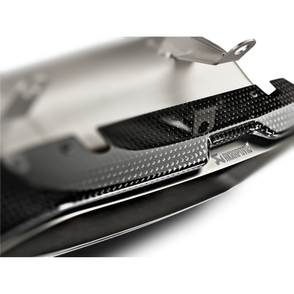 Akrapovič Slip-On Line Exhaust (Titanium) w/Carbon Titanium Tips - 2016-2019 Audi R8 5.2 FSI Coupe/Spyder