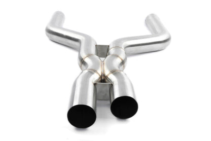 Dinan 24-26 BMW X5 M LCI/X6 M LCI (F95/F96) High Flow X-Pipe Exhaust - 3.25in - Stainless Steel