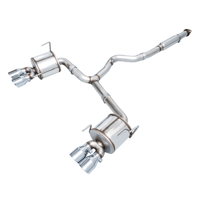 AWE Tuning 2022+ VB Subaru WRX Touring Edition Exhaust - Chrome Silver Tips