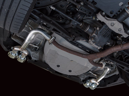 AWE Tuning 22-25 Subaru VB WRX Track Edition Axle-Back Exhaust - Chrome Silver Tips