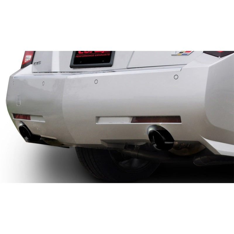 Corsa 11-13 Cadillac CTS Wagon V 6.2L V8 Black Sport Axle-Back Exhaust