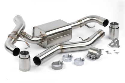 Dinan 19-26 BMW 330i (G20)/21-26 BMW 430i (G22) Valved Axleback Exhaust System - Polished Tips-Axle Back-Dinan