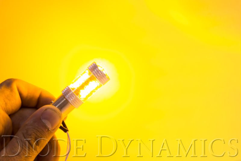 Diode Dynamics 1156 LED Bulb HP48 LED - Amber (Pair) - Bulbs - Diode Dynamics
