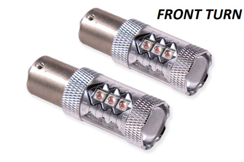 Diode Dynamics 1156 LED Bulb HP48 LED - Amber (Pair) - Bulbs - Diode Dynamics