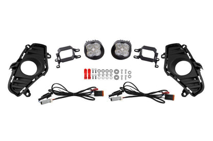 Diode Dynamics 22-25 Toyota RAV4 SS3 LED Fog Light Kit-Fog Lights-Diode Dynamics