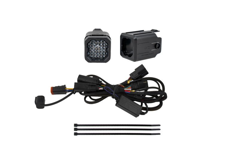 Diode Dynamics 23 - 24 Chevrolet Colorado Hitch Mount LED Pod Reverse Kit C1R - Light Bars & Cubes - Diode Dynamics