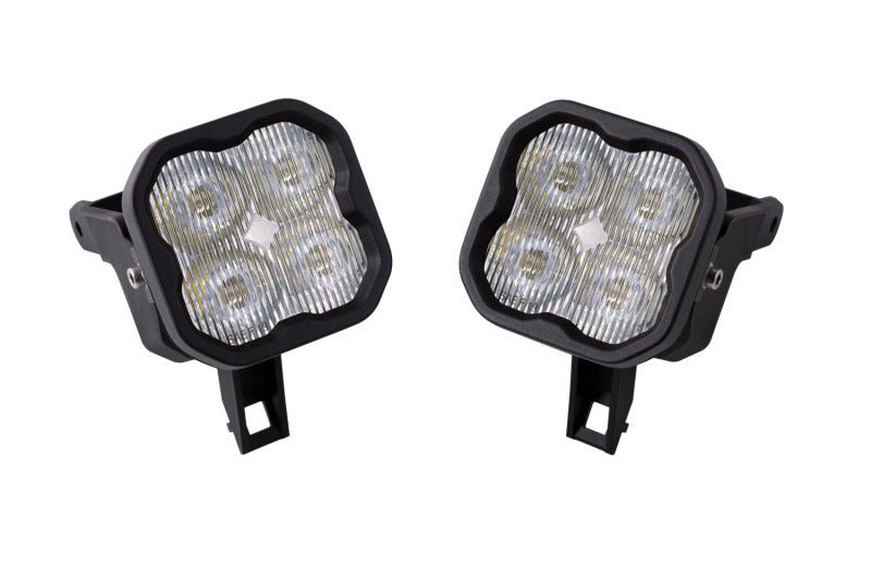 Diode Dynamics 99-10 Ford Excursion/F-250/F-350/F-450/F-550 Super Duty/Ranger SS3 LED Fog Light Kit-Fog Lights-Diode Dynamics