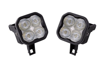 Diode Dynamics 99-10 Ford Excursion/F-250/F-350/F-450/F-550 Super Duty/Ranger SS3 LED Fog Light Kit-Fog Lights-Diode Dynamics